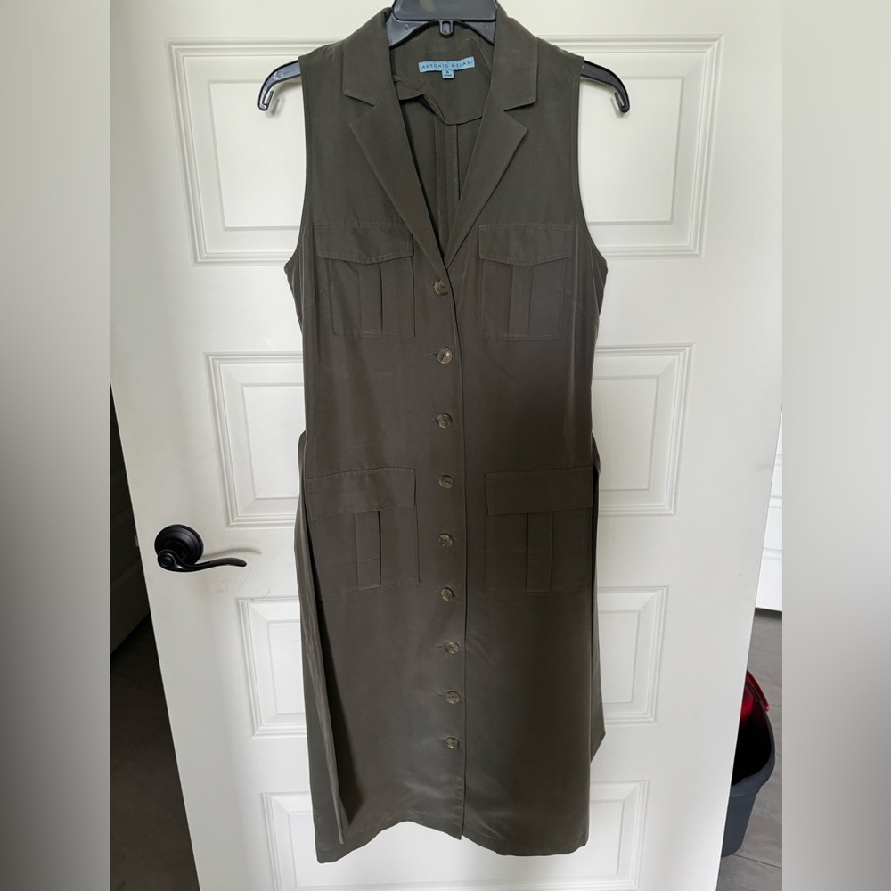 Antoni Melani Hunter Green Dress 👗